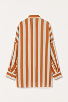 CHEMISE OVERSIZE RAYURES ÉDITION LIMITÉE