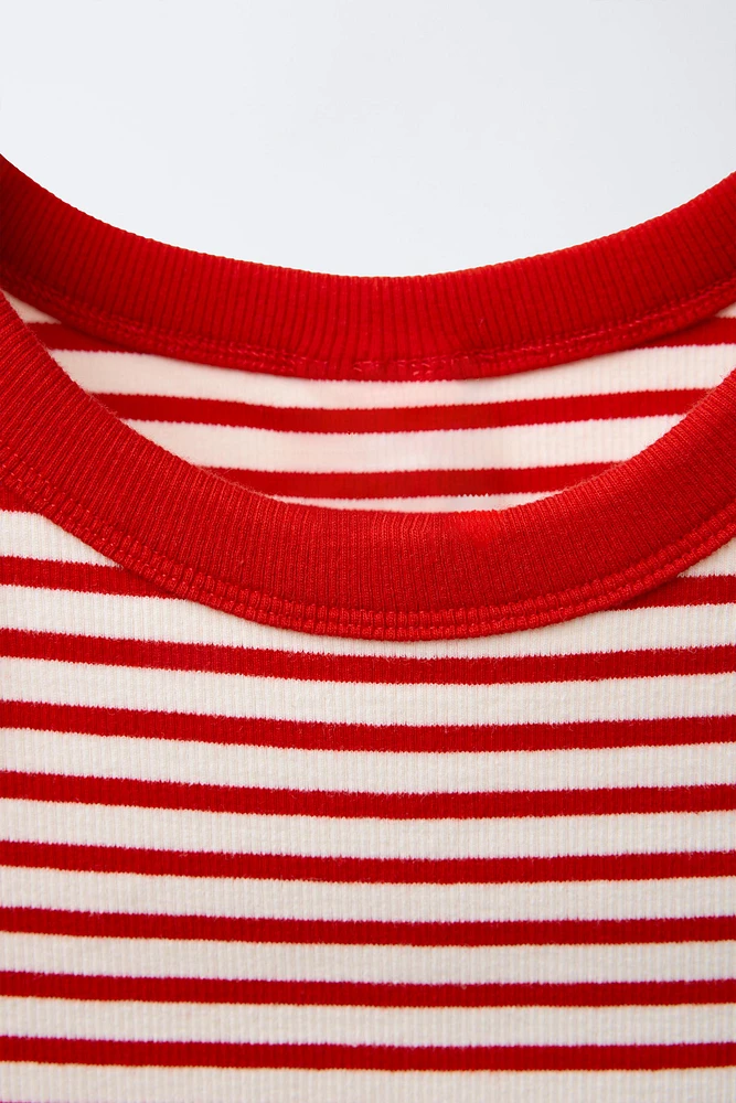 ROBE RIB RAYURES