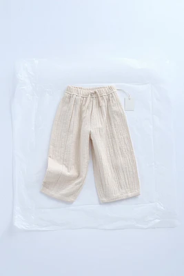 ZARA TIMELESS - TEXTURED BALLOON PANTS