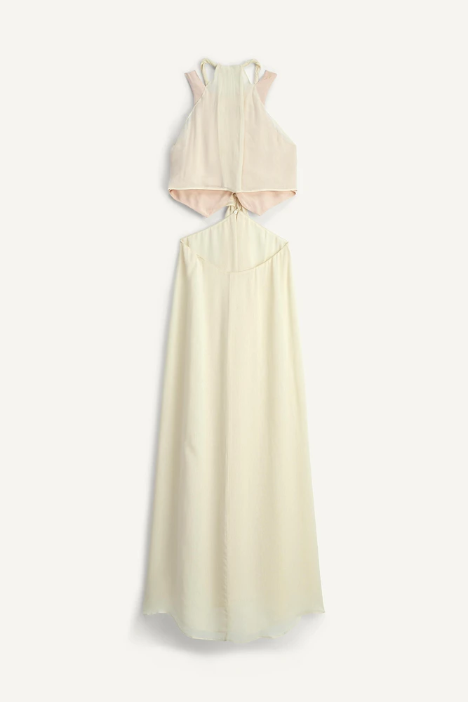 LIMITED EDITION CONTRASTING DRESS