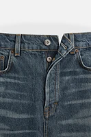 STRAIGHT ANKLE FIT JEANS