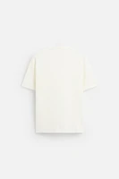 T-SHIRT EN MAILLE RELAXED FIT
