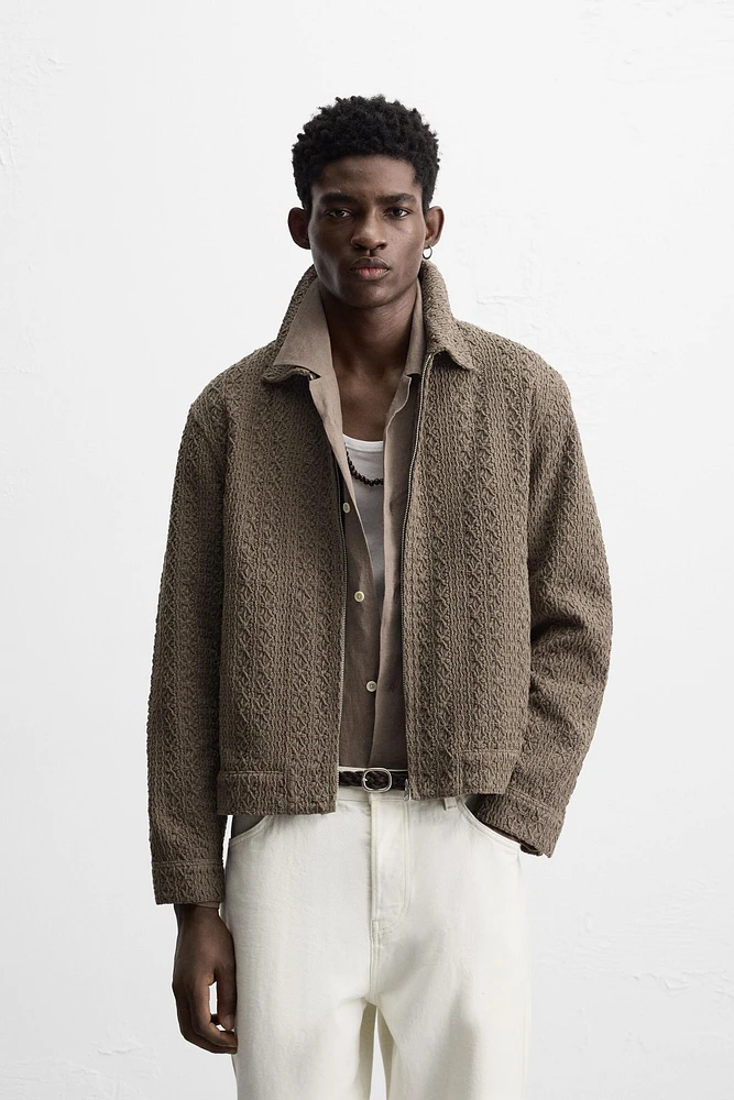 COMBINATION CROCHET JACKET