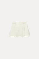 PLEATED SHORTS