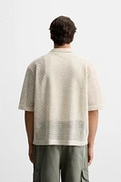 TEXTURED WEAVE SHIRT
