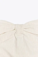 SWEETHEART NECKLINE BUSTIER TOP