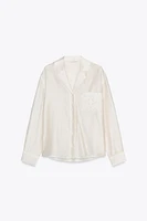 ZW COLLECTION EMBROIDERED POCKET SHIRT