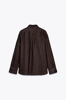 100% LINEN SHIRT ZW COLLECTION