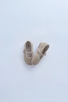 ZARA TIMELESS - CROCHET BALLET FLATS
