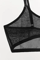FINE KNIT BRALETTE