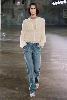 JEAN ZW COLLECTION STRAIGHT BOOTCUT TAILLE BASSE