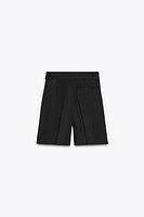 LINEN BLEND SHORTS ZW COLLECTION