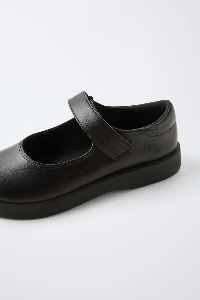 SCHOOLGIRL BALLET FLATS