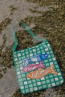 MINI SAC SEAU FANTAISIE POISSONS