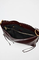 SAC PORTÉ ÉPAULE À ŒILLETS