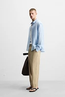 PANTALON RELAXED FIT COTON - LIN