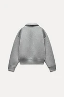 BLOUSON BOMBER EFFET SCUBA