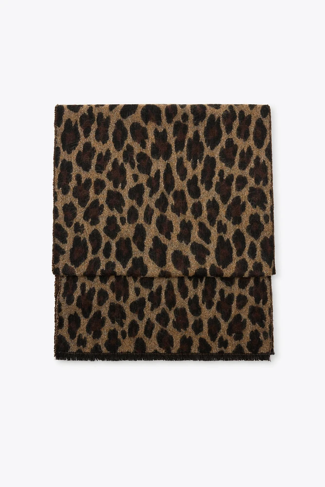 ANIMAL PRINT SCARF