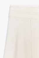 ZW COLLECTION EMBROIDERED MIDI SKIRT
