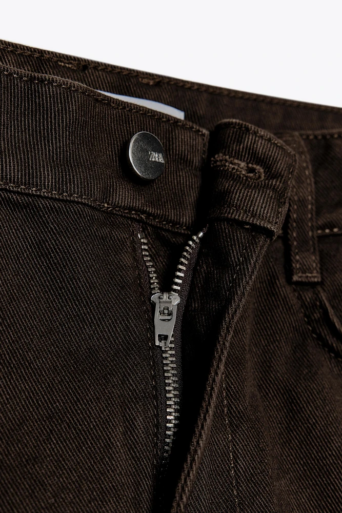 Z1975 HIGH RISE WIDE LEG LONG LENGTH JEANS