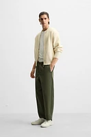 PANTALON COUPE CAROTTE