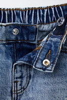 BERMUDA EN DENIM HIGH WAIST DÉCHIRÉ