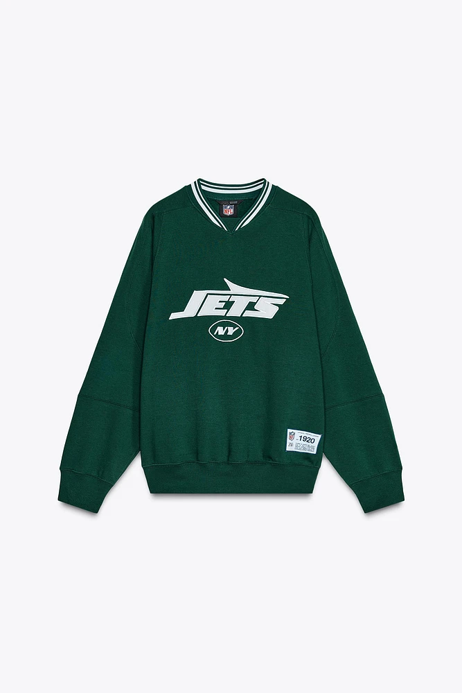 SWEAT EN MOLLETON NFL JETS