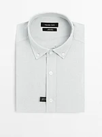 100% linen regular fit shirt