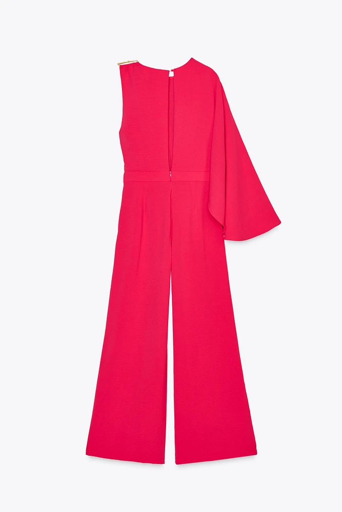 ASYMMETRIC WIDE JUMPSUIT