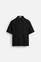 GEOMETRIC JACQUARD SHIRT