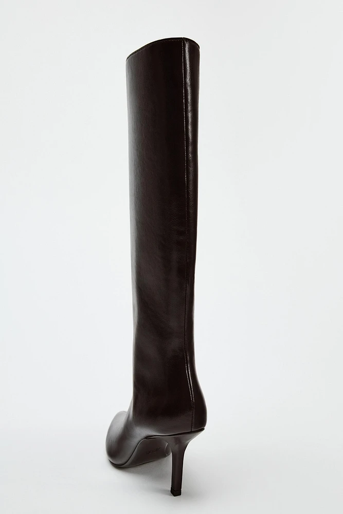 BOTTES À TALON FIN