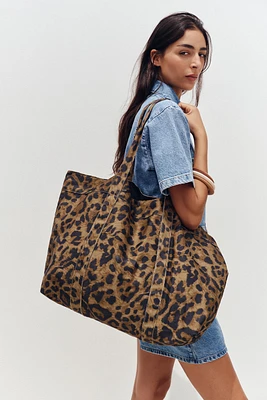 MAXI SAC SERGÉ IMPRIMÉ ANIMAL