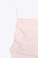 RUCHED STRETCH DRESS