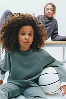 MODAL TEXT SWEATSHIRT