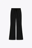 FLARED SWEATPANTS