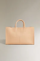 SAC CABAS EN CUIR