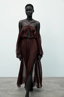 FLOWY LONG DRESS