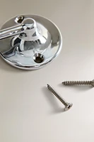 SHINY SILVER WALL HOOK