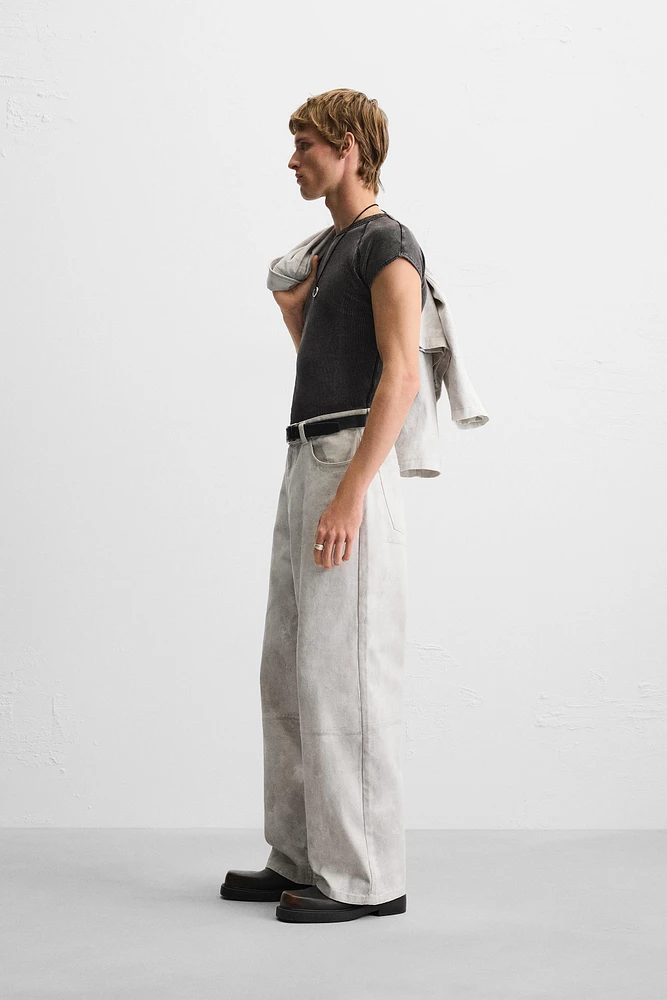 PANTALON IMPRIMÉ ABSTRAIT