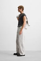 PANTALON IMPRIMÉ ABSTRAIT