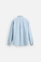 EMBROIDERED DENIM SHIRT
