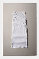 AGES 2-6/ THREE-PACK OF BASIC SLEEVELESS T-SHIRTS
