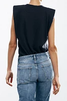 ZW COLLECTION LOW-RISE CROPPED FLARE JEANS