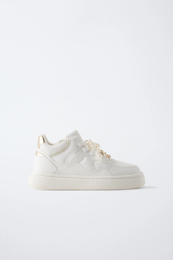 JEWEL HIGH TOP SNEAKERS