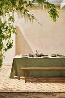 COTTON TABLECLOTH WITH CONTRAST BORDER