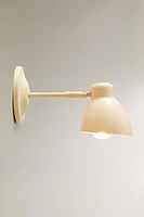 LAMPE | APPLIQUE MURALE FER