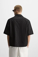 GEOMETRIC EMBROIDERED SHIRT