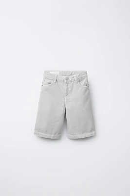 REGULAR DENIM SHORTS