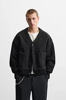 TEXTURED BOUCLÉ JACKET