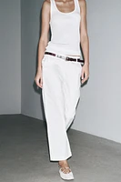 ZW COLLECTION CROPPED CHINO PANTS